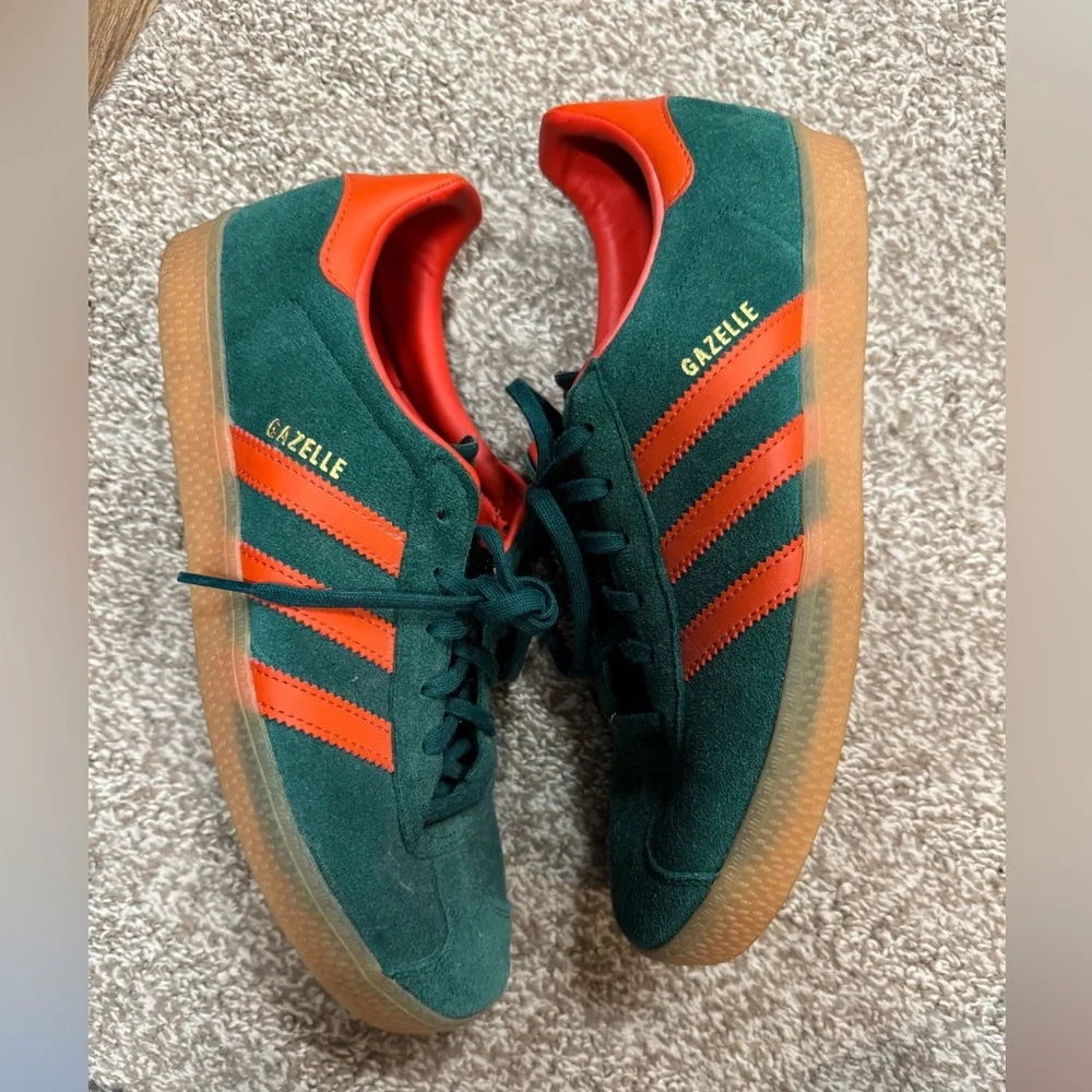 Adidas Gazelle Collegiate Green Sneakers - Picture 3 of 7